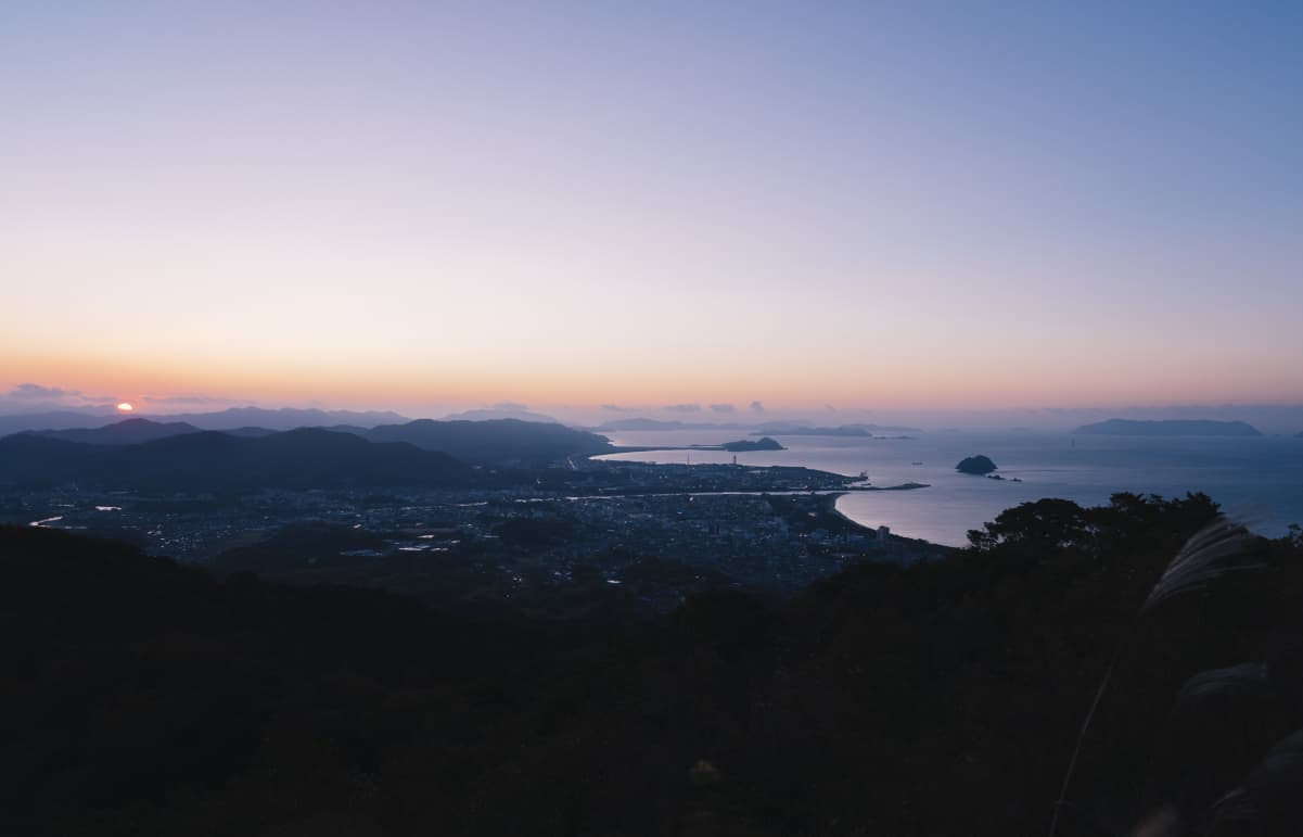 山口県の朝日